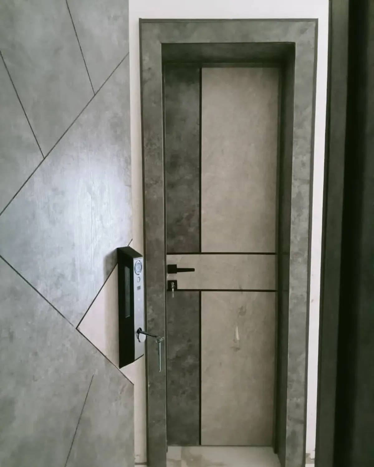 Obsidian Pivot Door