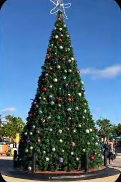 PVC Branch Christmas tree HYC-CT-02, H7m × D2.6m