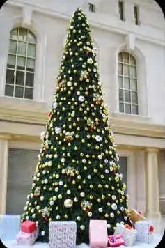 PVC Branch Christmas tree HYC-CT-04, H6m × D2.6m