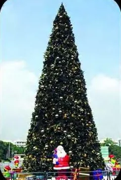 PVC Branch Christmas tree HYC-CT-11, H10m × D4.2m