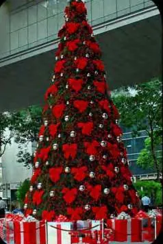 PVC Branch Christmas tree HYC-CT-20, H8m × D3.4m