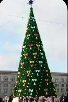 PVC Branch Christmas tree HYC-CT-21, H9m × D3.4m