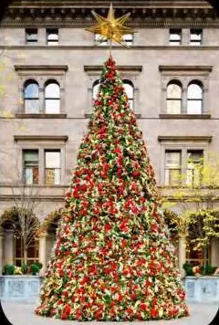 PVC Branch Christmas tree HYC-CT-23, H11m × D4.2m
